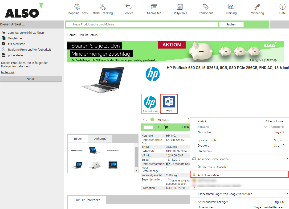 Importly ALSO alt text