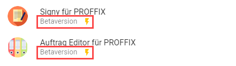 Beta List View alt text