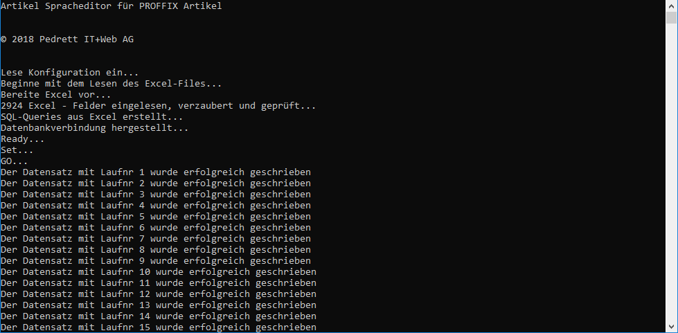 Automatische Anpassungen in PROFFIX alt text